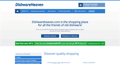 Desktop Screenshot of dishwareheaven.com